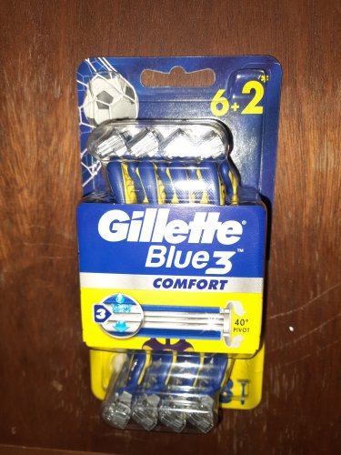 Фото бритва / станок для гоління Gillette BLUE3 Бритви одноразові 6&#043; 2шт (7702018604319) від користувача Taras Yanishevskyi