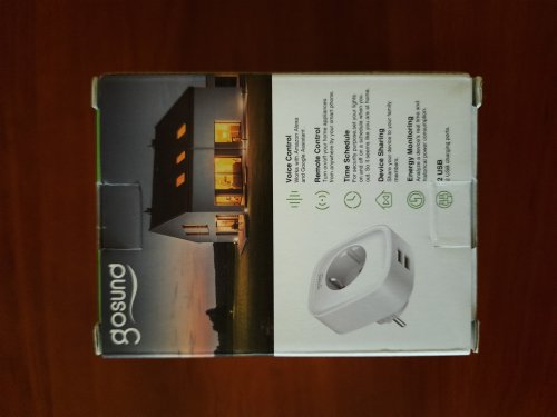 Фото Розумна розетка Gosund Smart Wi-Fi Plug SP112 2xUSB від користувача biktop