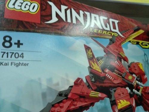 Фото Блоковий конструктор LEGO Ninjago Истребитель Кая 513 деталей (71704) від користувача Каріна Шкуріна