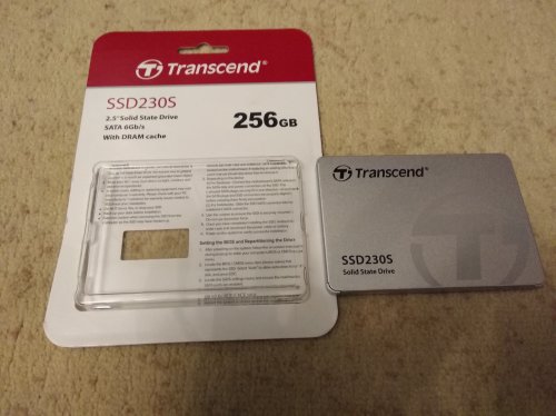 Фото SSD накопичувач Transcend SSD230S 256 GB (TS256GSSD230S) від користувача 