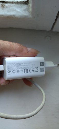 Фото Мережевий зарядний пристрій Xiaomi Mi 20W Charger Type-C EU White (BHR4927GL) від користувача Катруся