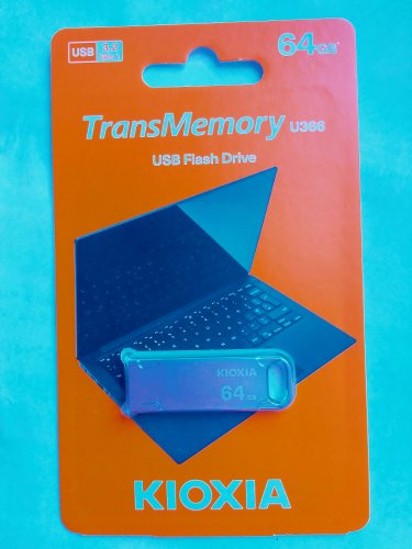 Фото Флешка Kioxia 64 GB TransMemory U366 (LU366S064GG4) від користувача SergeyProud