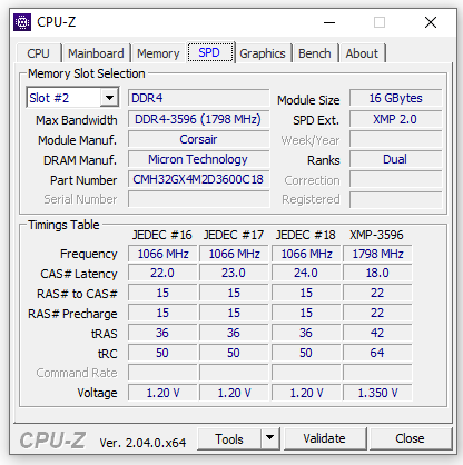 Фото Пам'ять для настільних комп'ютерів Corsair 32 GB (2x16GB) DDR4 3600 MHz Vengeance RGB Pro SL (CMH32GX4M2D3600C18) від користувача Assai