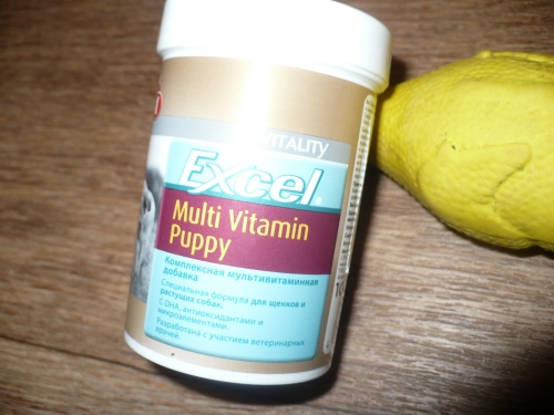 Фото Вітаміни для собак 8in1 Multi-Vitamin Tablets Puppy 100 табл (660433 /108634) від користувача vinyl_acetate
