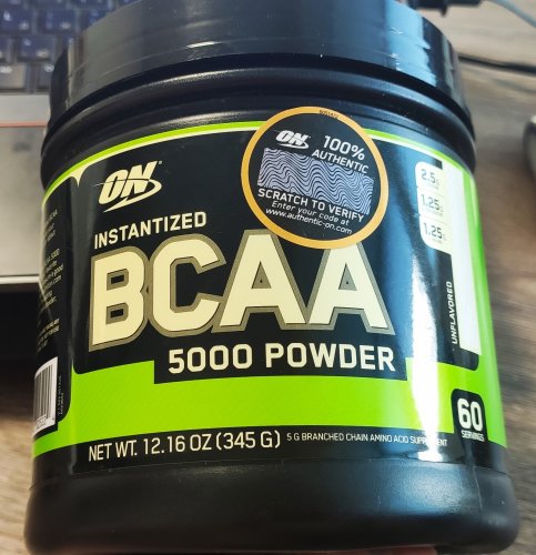 Фото Амінокислотний комплекс ВСАА Optimum Nutrition BCAA 5000 Powder 345 g /40 servings/ Unflavored від користувача Миротворець