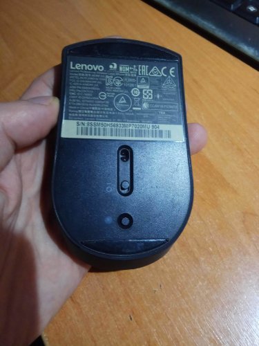 Фото Миша Lenovo Laser Wireless Mouse (0A36188/0A36189) від користувача dinamit666