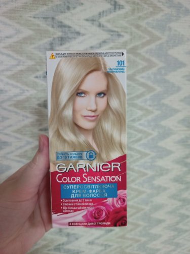 Фото фарба для волосся Garnier Краска для волос Color Sens тон 101 (3600541929852) від користувача AnnLit