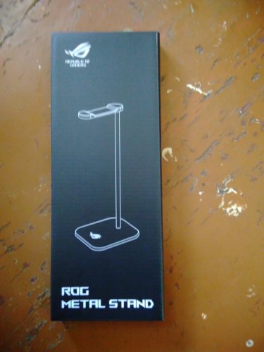 Фото Підставка для навушників ASUS ROG Metal Stand Black (90YH03C0-B2UA00) від користувача seolinker