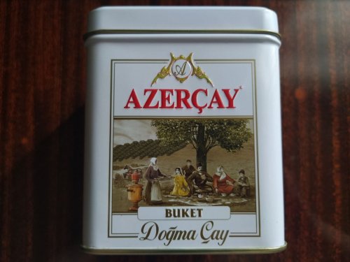 Фото чорний чай Azercay Чай чорний крупнолистовий Azercay Buket 100 г (4760062100297) від користувача Isolar