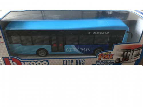 Фото Масштабна модель Bburago City bus Синий автобус (18-32102) від користувача Влад Некрасов