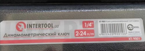 Фото Ключ динамометричний Intertool XT-9001 від користувача Влад Некрасов