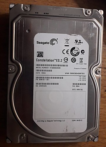 Фото Жорсткий диск Seagate Constellation ES.2 ST32000645NS від користувача VitaliyNa