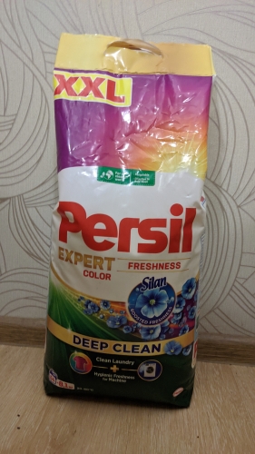 Фото Безфосфатний пральний порошок Persil Пральний порошок Expert Deep Clean Автомат Color Свіжість від Silan 8.1 кг (9000101806427) від користувача coo4ma