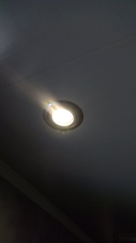 Фото Стельовий світильник Kanlux Точечный светильник под лампу GX5.3 12V Vidi CTC-5515-GM (02784) від користувача Саша Савченко