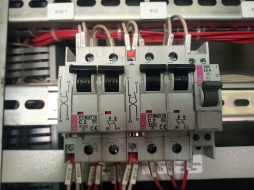 Фото Автоматичний вимикач модульний ETI ETIMAT P10/R-DC 2P C2 10kA (690221105) від користувача kostyany4