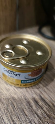 Фото Консерви Gourmet Gold Нежные Биточки с курицей и морковью 85 г (7613035442207) від користувача Serhii