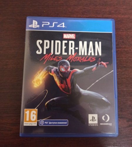Фото Гра для PS4  Marvel Spider-Man: Miles Morales PS4 (9819622) від користувача Славик Нестеренко