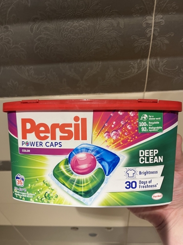Фото Капсули для прання Persil Капсули для прання  Power Caps Колор 35 циклів прання (9000101562392) від користувача Orestiv.