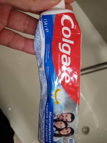 Фото зубна паста Colgate Максимальная защита от кариеса Свежая мята зубная паста, 50 мл (7891024149003) від користувача iliamoskalenkose