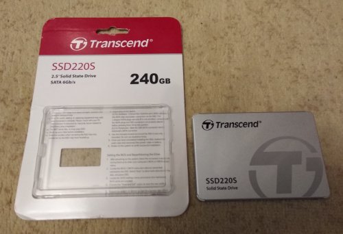 Фото SSD накопичувач Transcend SSD220S Premium TS240GSSD220S від користувача 