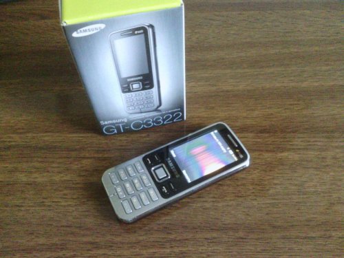 Фото Мобільний телефон Samsung C3322 (Metallic Black) від користувача uncle joseph