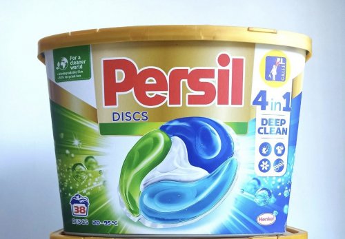 Фото Капсули для прання Persil Капсулы Discs Universal Deep Clean 11 шт (9000101372786) від користувача Maya