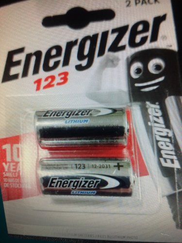 Фото Батарейка Energizer 16340 (CR-123A) bat(3B) Lithium 2шт (E300783702) від користувача 4521