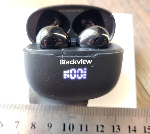 Фото Навушники TWS Blackview AirBuds 7 Black від користувача 339