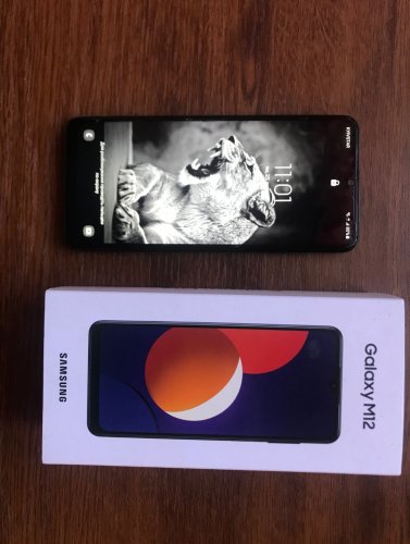 Фото Смартфон Samsung Galaxy M12 4/64GB Black (SM-M127FZKV) від користувача Славик Нестеренко