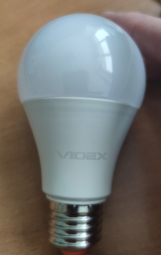 Фото Світлодіодна лампа LED VIDEX LED A60e 10W E27 3000K 220V (VL-A60e-10273) від користувача Mexanik