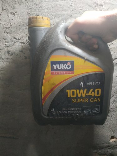 Фото моторне масло Yuko SUPER GAS 10W-40 4л від користувача Добрий Микола