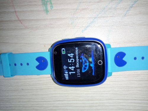 Фото Дитячий розумний годинник AmiGo GO001 iP67 Blue від користувача kostyany4