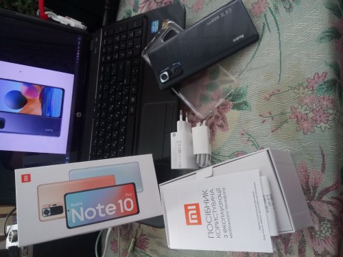 Фото Смартфон Xiaomi Redmi Note 10 Pro 6/64GB Onyx Gray від користувача Dima Kravets