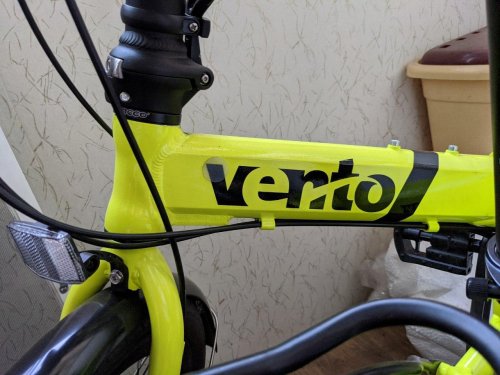 Фото Велосипед міський / складаний Vento Foldy 20" ADV / Yellow Gloss (116974) від користувача Dennis Choomac