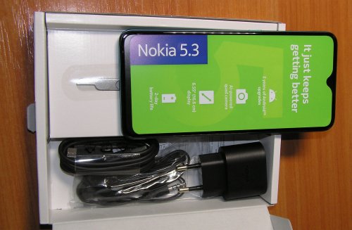 Фото Смартфон Nokia 5.3 4/64GB Cyan від користувача 339