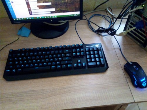 Фото Клавіатура Motospeed CK95 USB Black ENG, UKR, RUS Outemu Brown (mtck95mw) від користувача Coconut