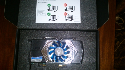 Фото Відеокарта HIS HD7850 IceQ X 2GB H785QN2G2M від користувача ScorpionRRR