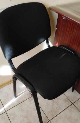 Фото Офісне крісло для відвідувачів Примтекс Плюс ISO black С-11 від користувача BelyiSnow