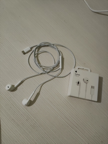 Фото Навушники з мікрофоном Apple EarPods USB-C (MTJY3) від користувача Yarmich