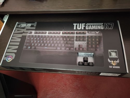 Фото Клавіатура ASUS TUF Gaming K7 (90MP0191-B0MA00) від користувача Денис Скакун