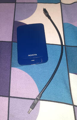 Фото Жорсткий диск ADATA HV320 1 TB Blue (AHV320-1TU31-CBL) від користувача mandragor971