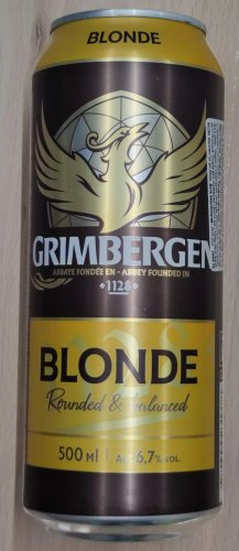 Фото Пиво Grimbergen Пиво  Blonde світло фільтроване 6.7%, 0.5 л (4770075446985) від користувача Serhii