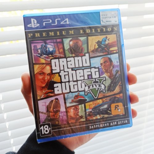 Фото Гра для PS4  Grand Theft Auto V PS4 (5026555426886/5417112) від користувача Славик Нестеренко