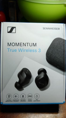 Фото Навушники TWS Sennheiser Momentum True Wireless 3 Black (509180) від користувача IHaveNoIdeaForNick