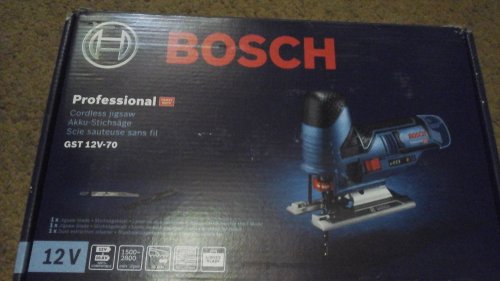 Фото Електролобзик Bosch GST 12V-70 (0615990M40) від користувача Макс Максим