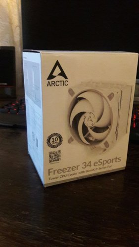 Фото Повітряне охолодження Arctic Freezer 34 eSports Ed Grey/White (ACFRE00072A) від користувача NaVi iVaN