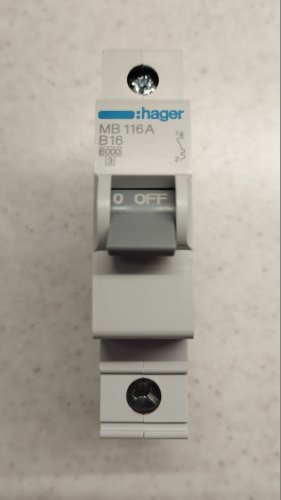 Фото Автоматичний вимикач Hager MB116A від користувача XOI