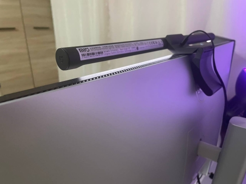 Фото Офісна настільна лампа Xiaomi Mi Computer Monitor Light Bar (BHR4838GL/MJGJD01YL) від користувача first_bober_ua