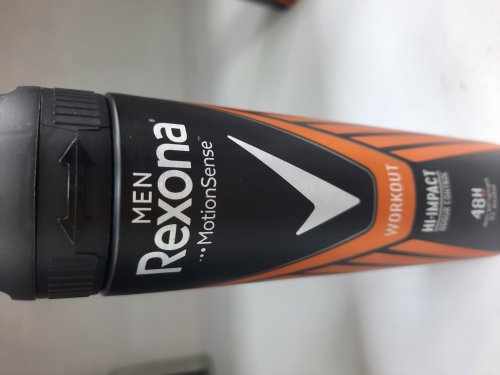 Фото  Rexona Антиперспирант  Men Аэрозоль Workout 150 мл (8717163891735) від користувача Seem