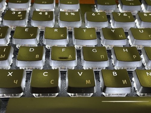 Фото клавіатура Keychron K2 84 keys,USB, BT, Gateron Red, Hot-Swap, White LED, Black (A1H_KEYCHRON) від користувача Anton A